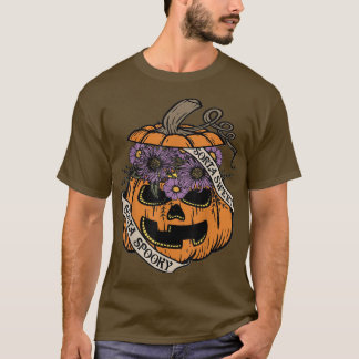 T-shirt Sorta Sweet Sorta Éffrayant Halloween Citrouille