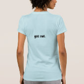 T-shirt Sortez de ma bulle (Dos)