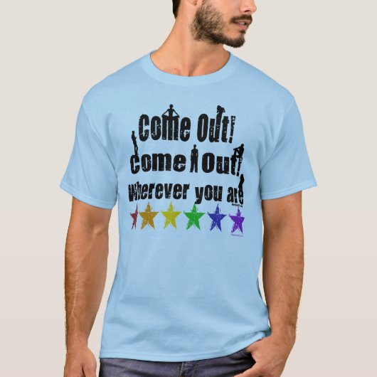 T-shirt Sortez des étoiles (Devant)