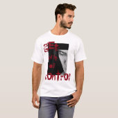T-shirt 'SORTEZ DU CONTRÔLE' (Devant entier)