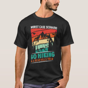 T-shirt Sortez Du Pire Scénario Coque Un Ours Tue You Cam