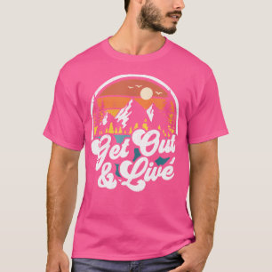 T-shirt Sortez Et Vivez Nature Montagnes Camping W