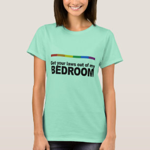 T-shirt Sortez vos lois de ma chambre