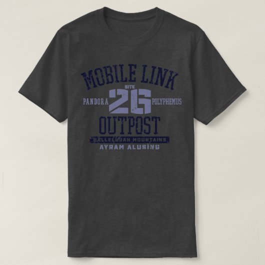 T-shirt Sortie de lien mobile (Design devant)