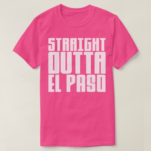 T-shirt Sortie droite El Paso 1 (Design devant)