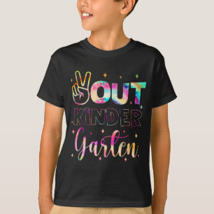 T-shirt Sortie Maternelle Tie Dye Journée Dernière Des Ens