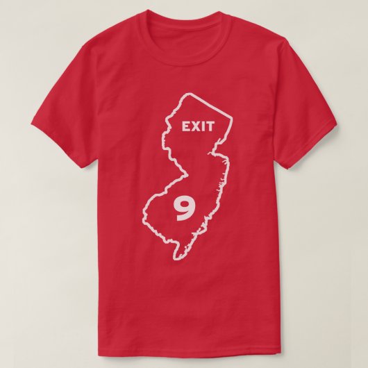 T-shirt Sortie New Jersey 9 (Design devant)