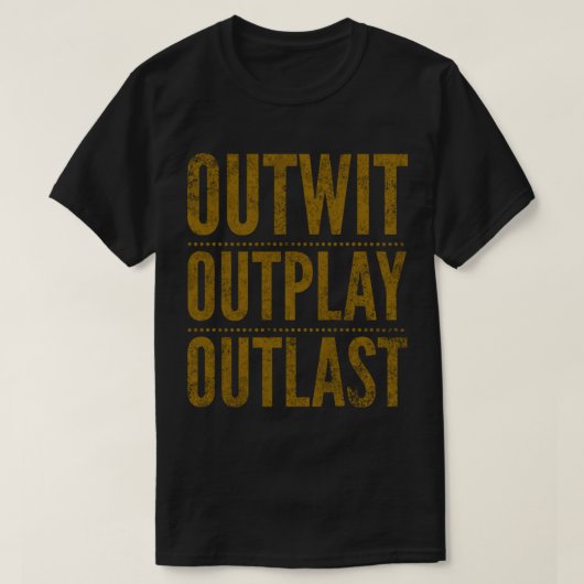 T-shirt Sortie Outplay Outlast 1 (Design devant)