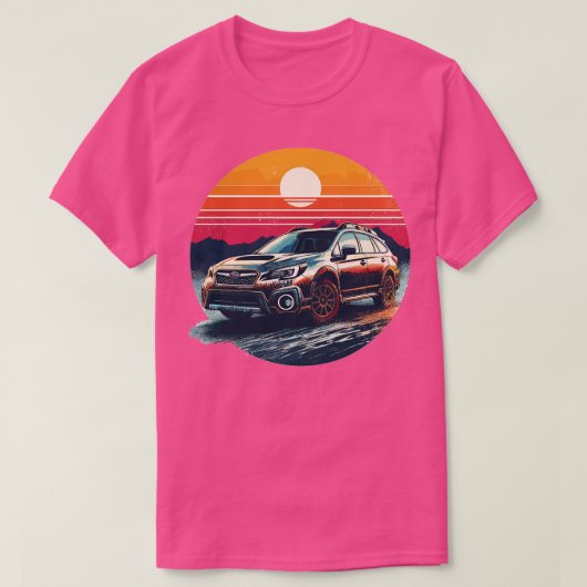T-shirt Sortie subaru 6 (Design devant)