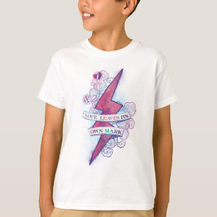 T-shirt Sortilège de Harry Potter L'amour laisse sa marq