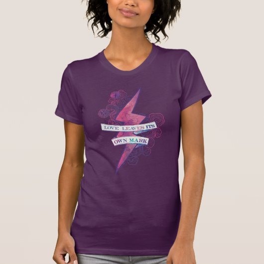 T-shirt Sortilège Harry Potter | L'amour laisse sa marque (Devant)