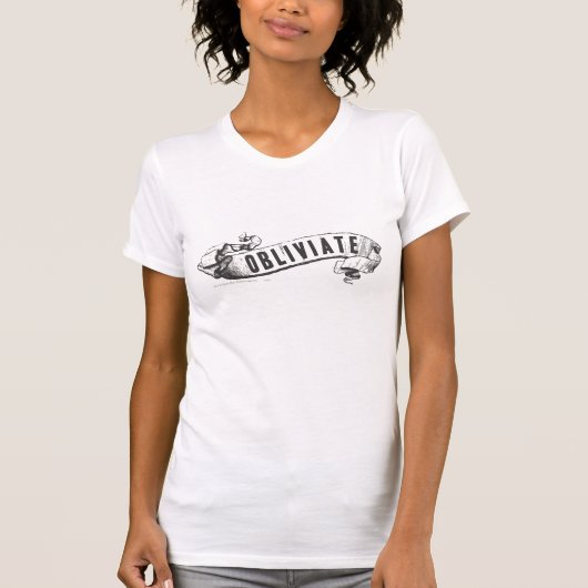 T-shirt Sortilège Harry Potter | Obliviate (Devant)
