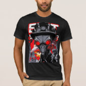T-shirt Sortir du système | Retro Steampunk Alien Tee (Devant)