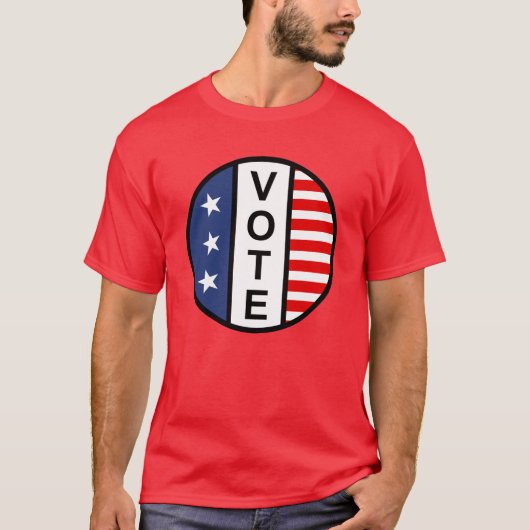 T-shirt Sortir et voter (Devant)