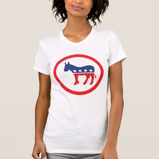 T-shirt Sortir et voter | Donkey du Parti démocratique (Devant)