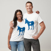 T-shirt Sortir et voter | Donkey du Parti démocratique (Unisexe)