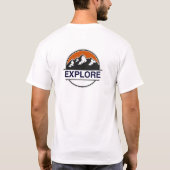 T-Shirt 'Sortir, être courageux' (Dos)