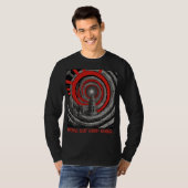 T-shirt Sortir Spiral Continuer - Outil Rétro Ancien (Devant entier)