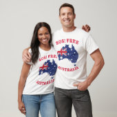 T-shirt SOS ! Australie libre - Liberté et droits Australi (Unisexe)