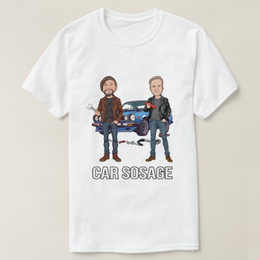 T-shirt sosage de voiture âge s12 240 (Design devant)
