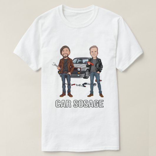 T-shirt sosage de voiture âge s12 MK (Design devant)
