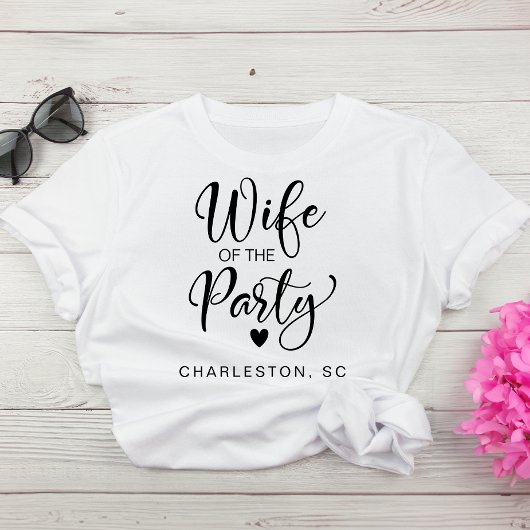 T-shirt Sote Bride Charleston Bachelorette