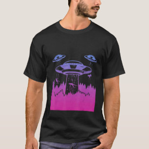 T-shirt Soucoupe volante OVNI Les astronautes sont Aliens 