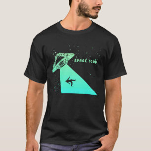 T-shirt Soucoupe volante OVNI Les astronautes sont Aliens