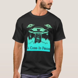 T-shirt Soucoupe volante OVNI Les astronautes sont Aliens