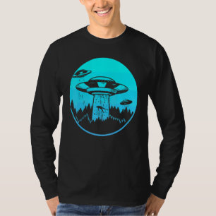 T-shirt Soucoupe Volante Ufo Les Astronautes Sont Des Alie