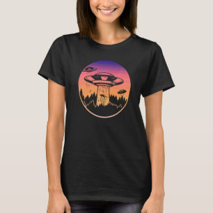 T-shirt Soucoupe Volante Ufo Les Astronautes Sont Des Alie