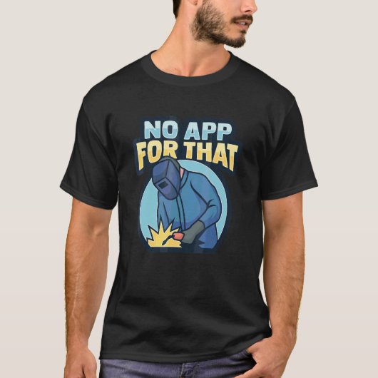 T-shirt Soudage Pour Un Métalworker (Devant)