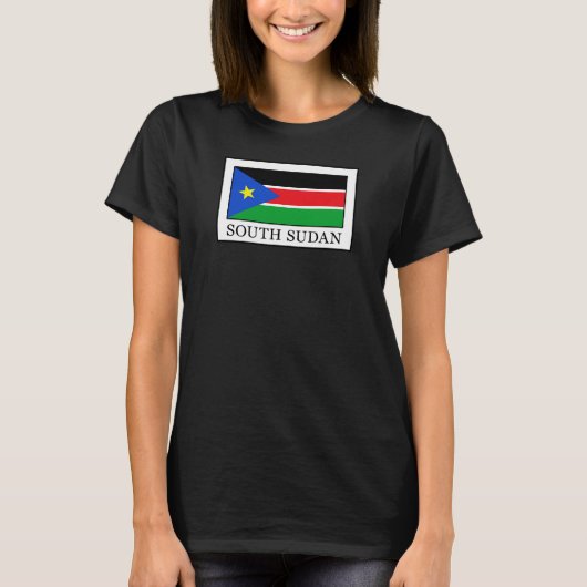 T-shirt Soudan du Sud (Devant)
