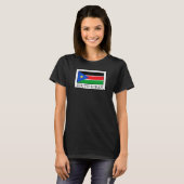 T-shirt Soudan du Sud (Devant entier)