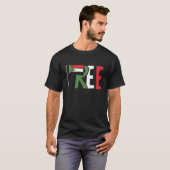 T-shirt Soudan libre (Devant entier)