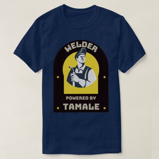 T-shirt Souder propulsé par Tamale (Design devant)