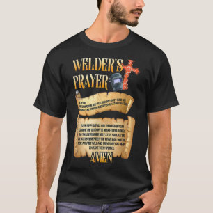 T-shirt Souder's Prayer Watch Over Me Souder Steelworker