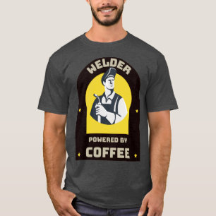 T-shirt Soudeur alimenté par Café