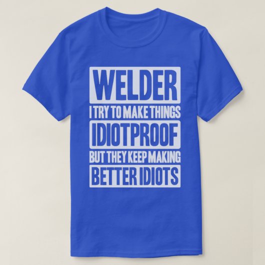 T-shirt Soudeur codée par l'opérateur de soudure54 (Design devant)