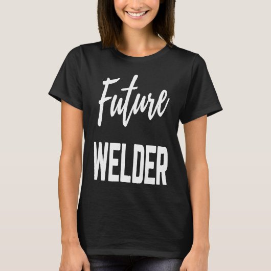 T-shirt Soudeur future (Devant)