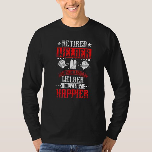 T-shirt Soudeur retraité (Devant)
