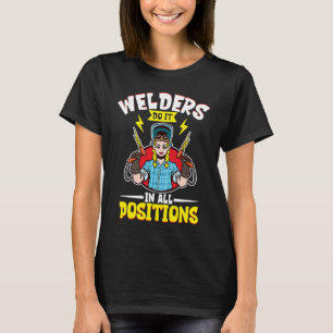 T-shirt Soudure féminine Soudage mécanique Forge Métal