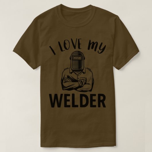 T-shirt Soudure J'Aime Mon Soudeur (Design devant)