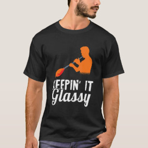 T-shirt Soufflant de verre soufflante soufflante de souffl