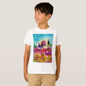 T-SHIRT SOUFFLE ET ROOSTER NOIR (Devant entier)