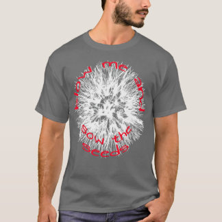 T-shirt Souffle-moi et coudre les graines Dandelion Folklo