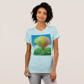 T-shirt Soufflement dans le vent (Devant entier)