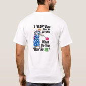 T-shirt Soufflement en verre (Dos)