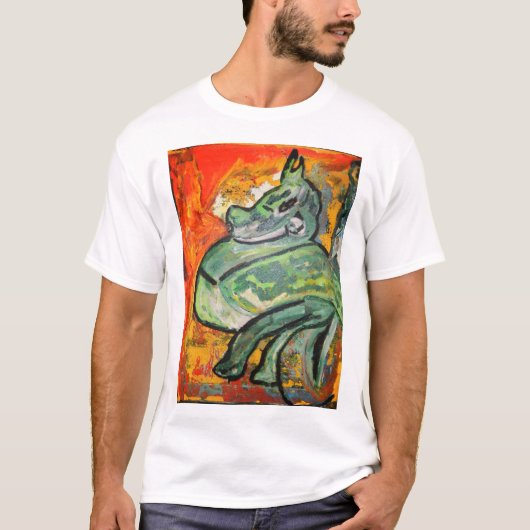 T-shirt Soufflent le dragon magique (Devant)