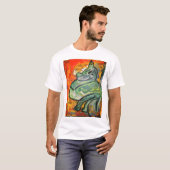 T-shirt Soufflent le dragon magique (Devant entier)